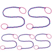 Rip Tie 2.5mm Tangle Free Hair Tie, 24", Sunset, 5-Pack