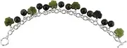[JC Walsh and Sons] JC Walsh & Sons Ltd. Connemara Marble Silver Plated Charm Bracelet in Jewellry Box Birthday Gift Mother's Day Present, Medium, silver plated, connemara marble
