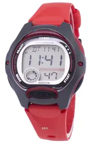 Casio Digital Sports Illuminator Alarm Dual Time LW200-4AVDF Womens Ladies Watch