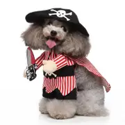 Funny Pirate Dog Costume
