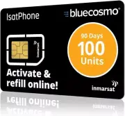 IsatPhone Prepaid SIM: 100 Units for IsatPhone Pro & 2 - Excellent Global Access