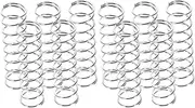 Totority 10pcs Scissors Trim Spring Garden Tree Trimmer Springs Pruning Shears Springs Pruning Shear Springs Spring Replacement Picking Springs Bypass Pruner Spring Small Springs Metal