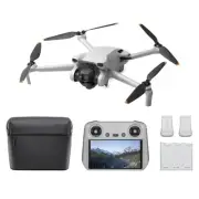 DJI Drone Mini 3 Fly More Combo Plus (DJI RC Remote Control Included) Camera Dro