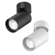 Pistol LED Downlight 15w Black, White CCT DL-2036X Domus Lighting