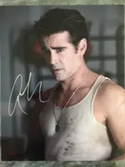Colin Farrell Signed Fright night 8x10 Photo With COA