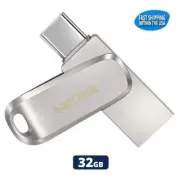 Sandisk Ultra Dual Drive Luxe 32GB USB 3.1 Type A & Type C Flash Drive