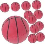 12pcs Basketball for Brightly Colored Rubber Balls for Outdoor Fun for Kindergarten Play and Parent Interaction
