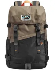 Passenger Boondocker Recycled 26l Backpack - Black/khaki One Size