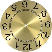 CANIGHT Elegant Aluminum Dial Wall Clocks Clock Parts Replacement 243mm Diameter Gold Color