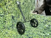 String Trimmer Support Attachment Stand Holed with Wheel