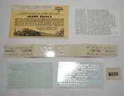 O Scale Champ Decals P-171 Chicago & North Western"400" Steamlined Passenger Car