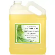 7 Lb BAOBAB CARRIER OIL BY DR.ADORABLE 100% PURE ORGANIC COLD PRESSED FREE SHIP