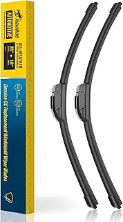 Raidbee® 26+16 inch Silicone Windshield Wiper blades Replacement for HONDA Accord 2022-2018 CR-V 2016-2012，TOYOTA RAV4 2023-2013,Corolla 19-09，Hyundai Elantra 20-17 +More Silicone Wiper Blades