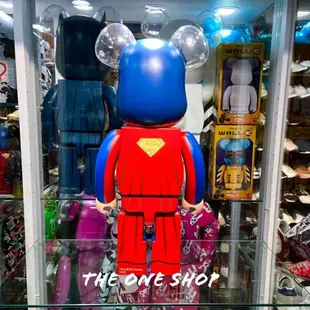 TheOneShop BE@RBRICK Superman HUSH 超人 漫畫版本 庫柏力克熊 1000%