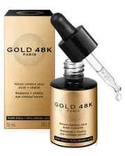 Gold 48K Unisex 1oz Radiance + Vitality Eye Contour Serum NoSize NoColor