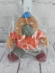 Odd Taxi Walrus Hiroshi Odokawa 6" Plush Loot Crate NWT Sealed
