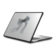 MacBook Air 15-inch (M2 - M4) Impact Case Black Organza Ribbon