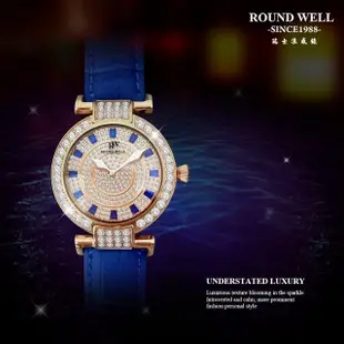 【ROUND WELL浪威錶】奢華珠寶腕錶 (浪威手錶館~機械男錶機械女錶石英錶男女對錶收藏錶飾品錶)