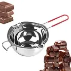 400ml Chocolate Melting Boiler Candy Pot Melting Bowl Stainless Steel Boiler
