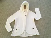 WOMENS PRANA DARBY JACKET IN WHITE SIZE MEDIUM BRAND NEW WITH TAGS