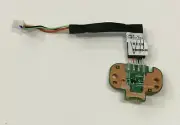 Genuine Toshiba Qosmio X870 X875 Series Power Button Board + Cable V000280490