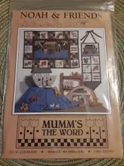 Noah & Friends Quilt Pattern Wallhanging Quilt Mumm's the Word Applique