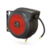 Air Hose Reel Retractable 3/8" Inch X 50' Foot Hybrid Polymer Hose Max 300PSI Co