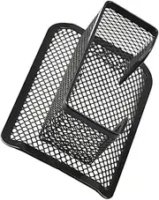 jojofuny Desktop Business Card Holder Stand Metal Organizer for Office Desk Sturdy Design Neat Simple Display for Professional Appearance Compact Card Storage