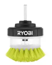 Ryobi Soap Dispensing Brush, Compatible With RYOBI Hex Shank Scrubbers And Tools
