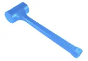 OX Tools 3 Pound Dead Blow Hammer - 3-LB Mallet with Non-Marring Rubber Coati...