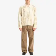 Dries Van Noten Veper Japanese Print Shirt Jacket