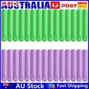 30pcs Fishing Float Seats Silicone Bobber Holder Stopper Tackle Random (M) AU