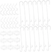 150pcs Fruit Hook for Garden Vine Grafting Clips Hooks Support Clamp Vegetable Grafting Clip Cucumber Trellis Easy to Use