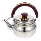 Enamel Gooseneck Whistling Teapot Camping Kettle Loose Leaf Teapot