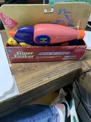 Vintage Super Soaker Max D 2000 Soaker Tag Elite Never Open But Box Damage