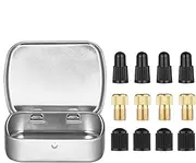 Cycle Valve Adapter - Cycle Tire Tool Pump Adapter | Heavy Duty Air Compressor Replacement Parts for Car, Auto, Motorcycle, Toys