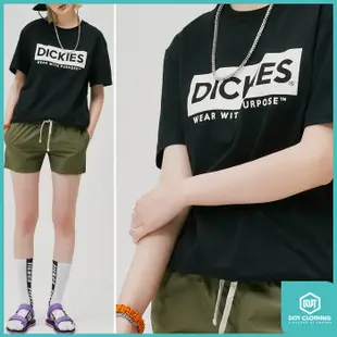 Dickies Box Tee 黑白 深藍黃 白紅 大字 方塊 方框 大LOGO 大寫 短T 韓國公司貨