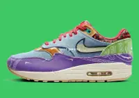 在飛比找Yahoo!奇摩拍賣優惠-Concepts x Nike Air Max 1 淺藍紫白