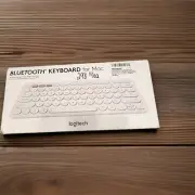 New Logitech Bluetooth Keyboard For Mac White