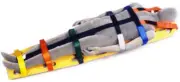 MORRISON MEDICAL 1280 COLOR CODED IMMOBILIZATION BACKBOARD STRAP SYSTEM - NEW