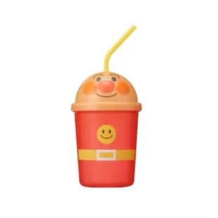 【ANPANMAN 麵包超人】AN麵包超人轉蓋吸管杯-紅精靈(330ml/兒童餐具/卡通)