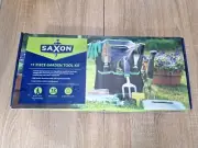 Saxon 11 Piece Garden Tool Kit Outdoors Nature Spring Summer Dints In Some