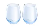 Maxwell & Williams: Glamour Stemless Glass Set - Blue (Set of 2)