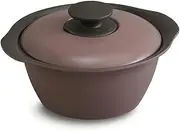 Iris Ohyama MKS-20 Waterless Pot, Double-Handed Pot, IH, Gas Fire, 6 Types in 1, Suitable for a Wide Variety of Dishes, Ceramic Coat, Grease Stain Resistant, Easy to Clean, Time-Saving, Lightweight,