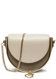 See BY Chloé Mara Leather Cross-body bag - Grey ONE SIZE