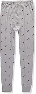 [Nautica] Men's Elastic Waist 1-Piece Base Layer Waffle Thermal Underwear Pant
