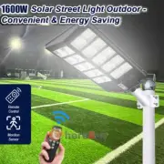 1152 LED Solar Flood Light Motion Sensor Security Wall Yard Garden Outdoor Lamp