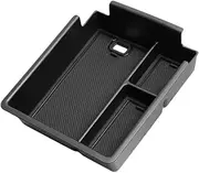 ATATQY Compatible for BYD Song PRO DMI 2025 Car Storage Box Console Armrest Storage Box Car Organization Black Direct Replacement