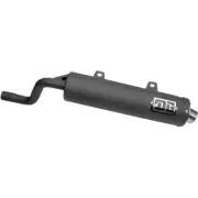 DG RCM II Utility Series Black Steel Slip-On Exhaust (051-5705)