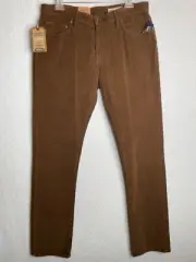 Cremieux 42 x 36 Corbin Premium Straight Leg Corduroy Pants NWT Brown